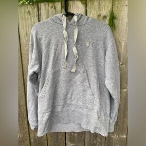 Acne studio grey logo hoodie